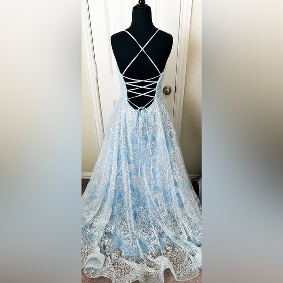 Sherri Hill Cinderella Ball Gown Dress Size 12 - Picture 2 of 2